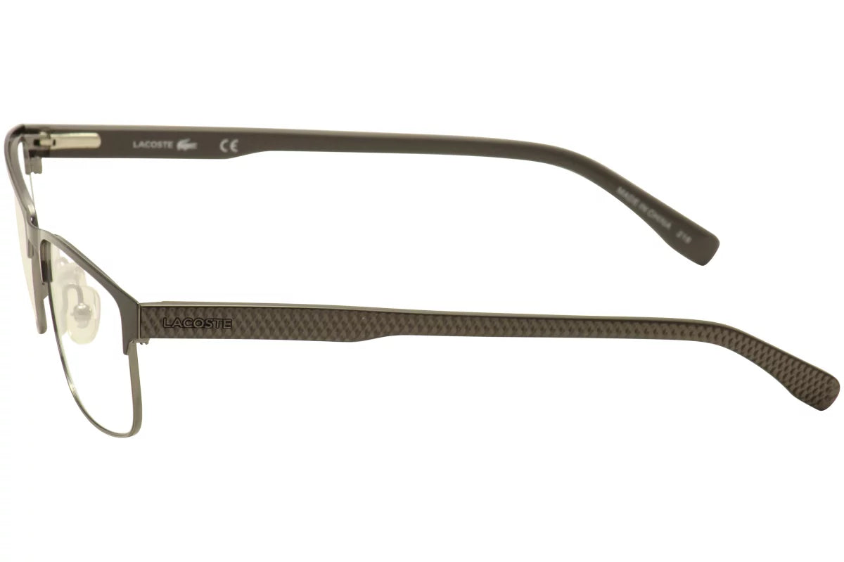 L/2217 Eyeglasses Men's L2217 54mm Optical Full Frame 033 Gunmetal Lacoste Rim
