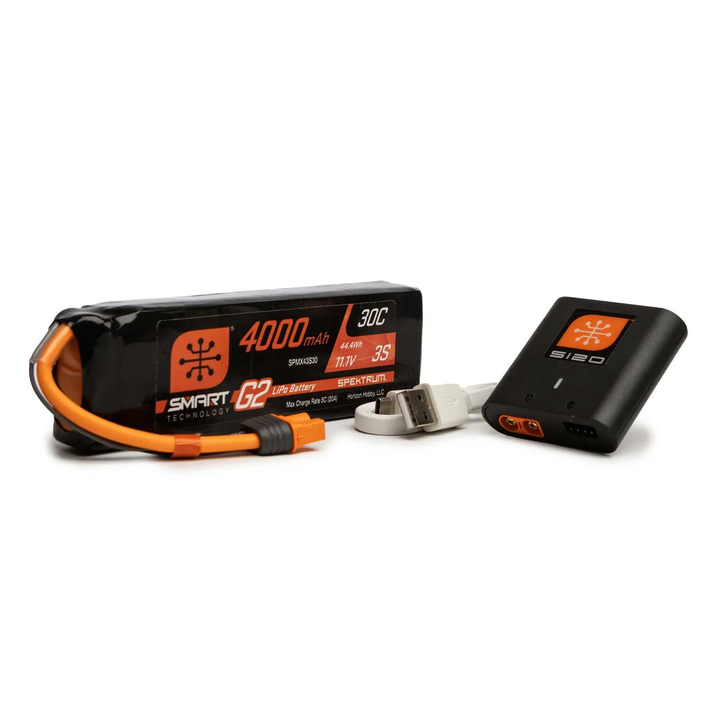 SPMXPSA300 3 Powerstage Spektrum G2 Air Bundle SMART Smart Airplane Batteries