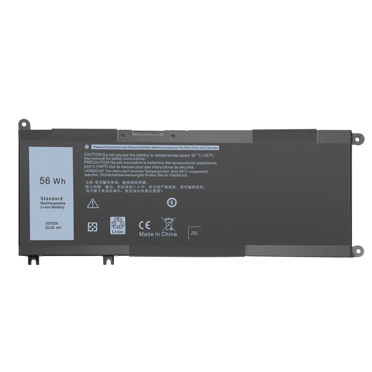 33YDH For 7779 7786 Inspiron 7580 7778 Vostro 17 7577 15 7570 15 Battery