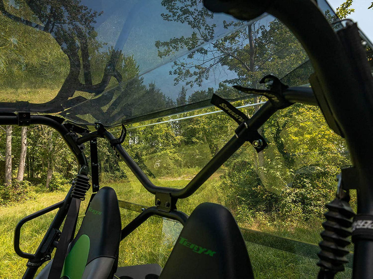 800 250x for Heavy Lightly Than / Thick Flying 2021+ Teryx Kawasaki SuperATV 4 Debris Rear 4 Windshield From USA! Polycarbonate Duty 1/4" 2014+ Protects Teryx Stronger Tinted in You Glass S Made