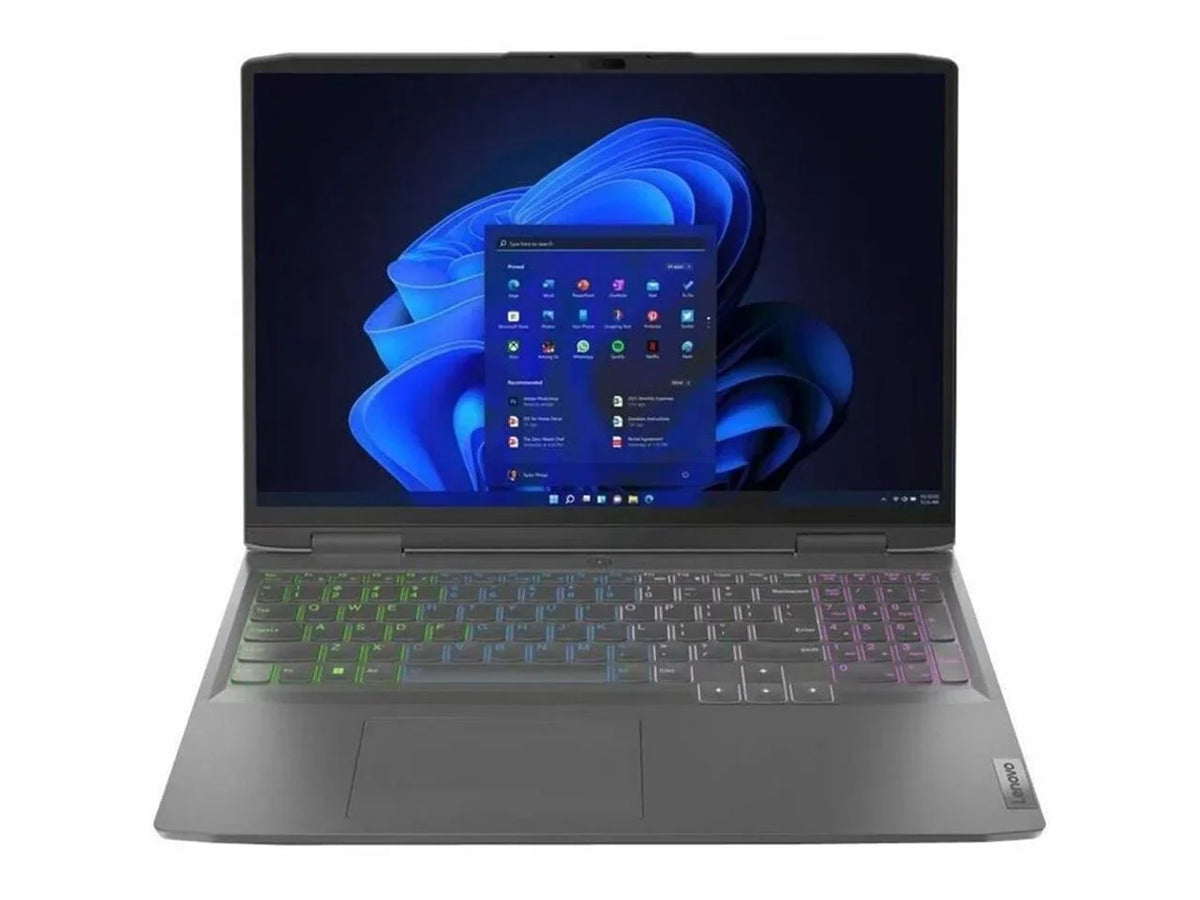 16GB Gaming LOQ RTX 16" 16APH8 SSD R5 4050 7640HS Lenovo 82XU001NUS 512GB Laptop