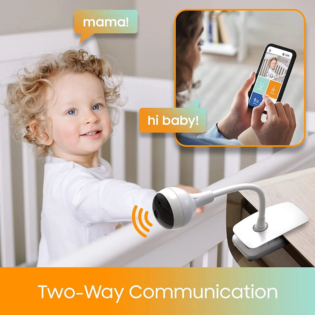 Night Pro Full CHILLAX Smart by 2-Way Camera Monitor Vision Giraffe Baby Audio HogoR WiFi HD