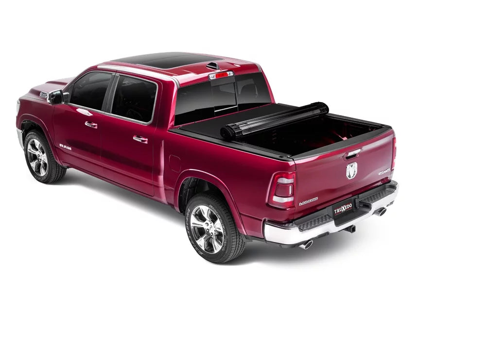 Bed Bed Cover Sentry Ram Multi-Function 2019-2021 1500, 6' (76.3") TruXedo w/ Not | (Split) 4" CT Rolling RealTruck Compatible Hard Truck Does | Tailgate Fit Tonneau with 1586916 Dodge