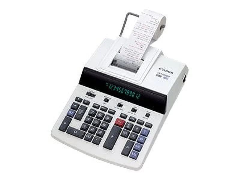 Commercial Printing Print, 4.3L/Sec BK/RD 12-Digit Canon CP1200DII Desktop Calculator,