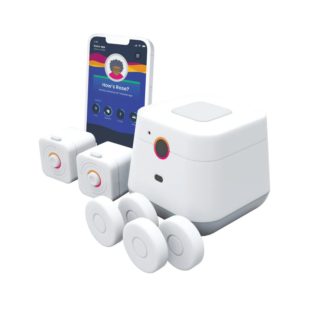 Dispatch Care – Nomo 24/7 Care™ Alerts, Automatic Secure Kit 911 Caregiving Connected Smart Support, Monitoring, Essential