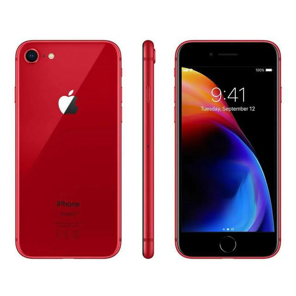 w/ iPhone Red Charger A) Fast (Refurbished) Car Restored 64GB (Grade 8 Unlocked) (Fully A1863