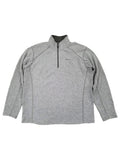Fleece Pullover Gray Bauer Quarter-Zip Light Jacket Radiator Mens Eddie XL