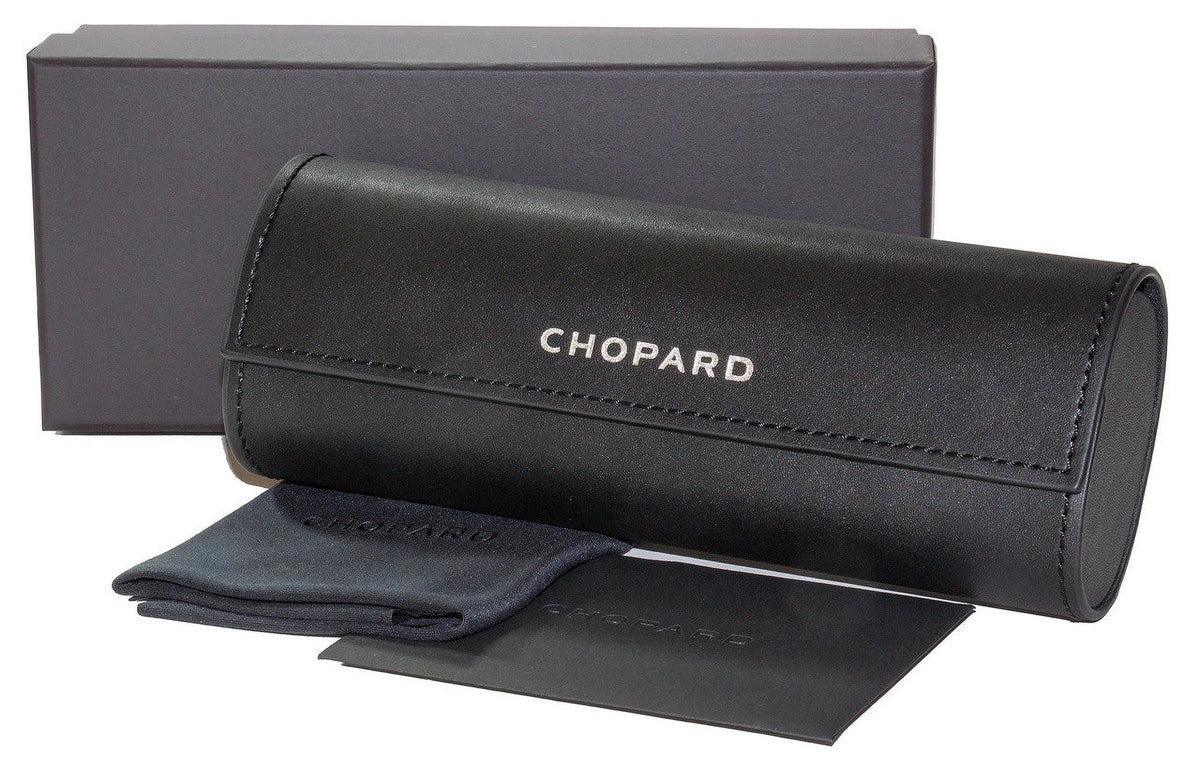 Eyeglasses Grey 08FF VCHF55 Gold Shiny Women's Frame Chopard Metal
