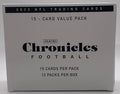 Panini 2022 Card Chronicles NFL VALUE Packs) Football Trading Box (12