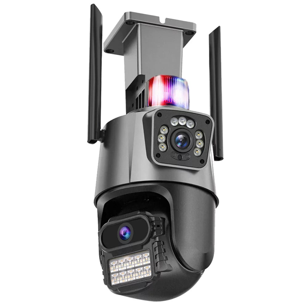 Audio 2-Way Kepeak Dual Vision, Waterproof Wi-Fi View, Security Night Home exterior 360° Surveillance Camera, Cameras Lens