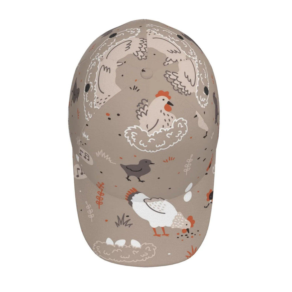 Cap For Hat Lukts Men/Women,Unstructured/Cotton Chicken