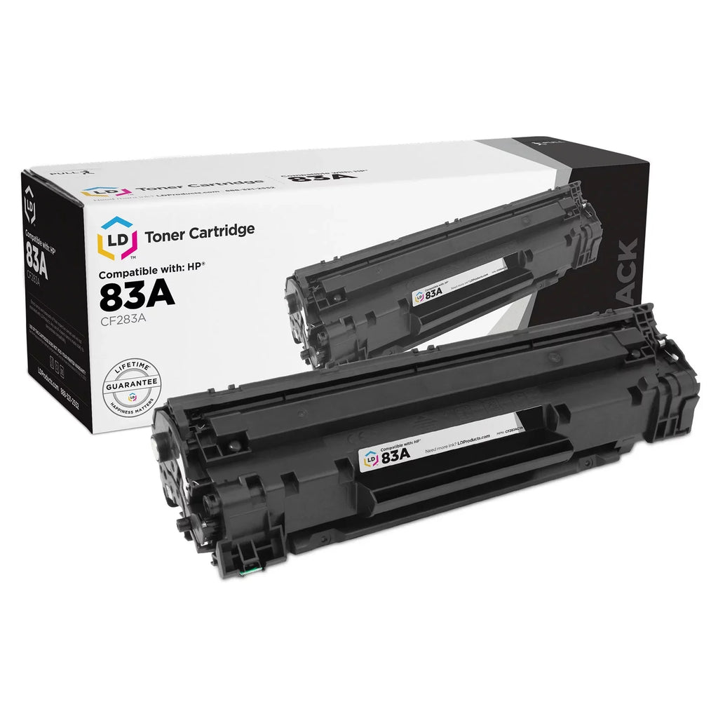Compatible & MFP Toner LD / M127fw, Pro Laser CF283A / A Hewlett LaserJet M127fn for 83 M201dw, HP 83A Cartridge Black for M201n, M125nw, © HP M152a, M125rnw, Replacement Packard M225dn,