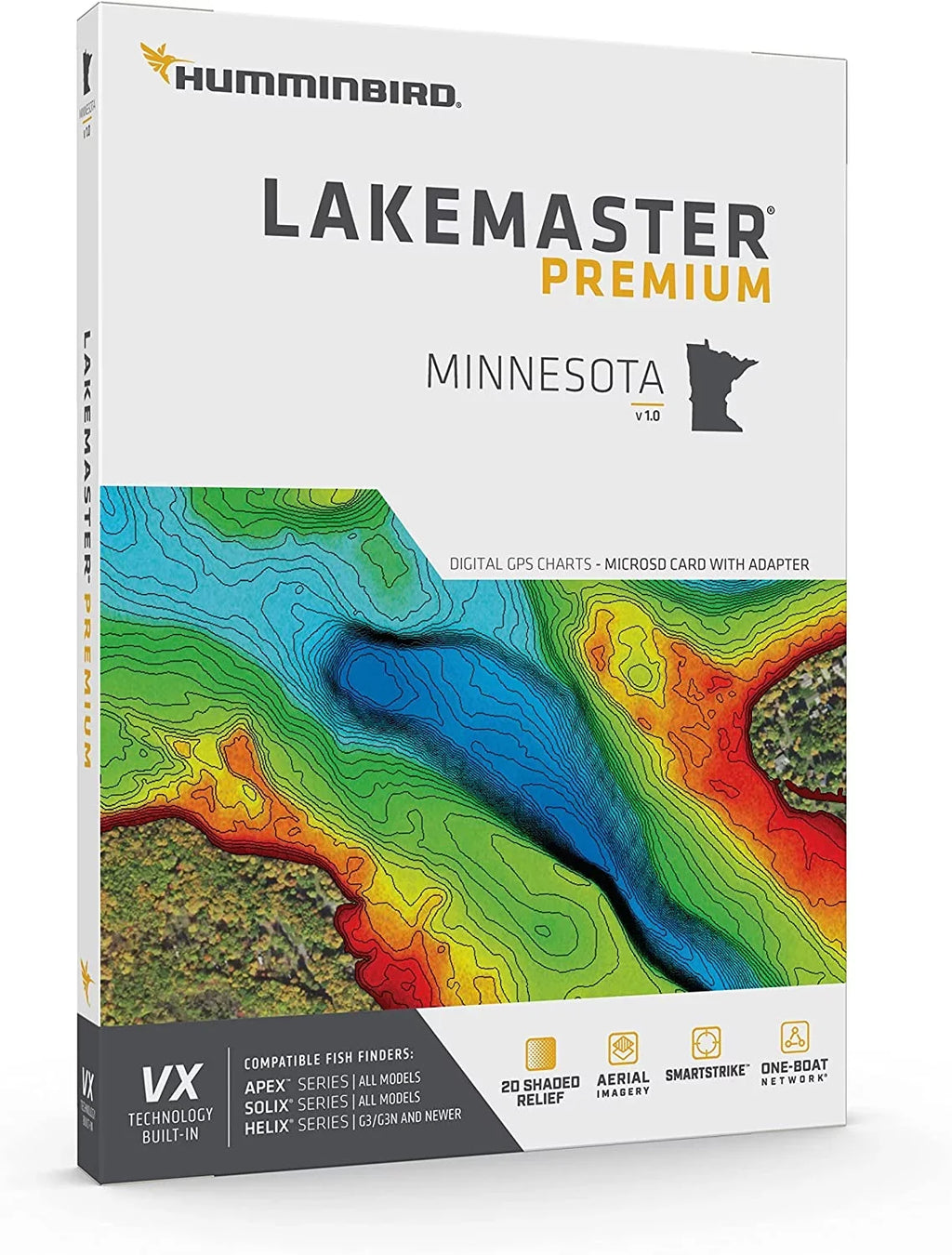 Premium Humminbird VX Minnesota LakeMaster 6020061
