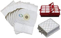 Long HEPA 1 Bags, 1 Bundle. Lux Pre-Filter. Filter, Vacuum Bag Canister 6 Cleaner. Vacuum design & and Guardian Life Filter Platinum Aerus HEPA Casa and After Compatible Cloth Carbon Fresh P with HEPA