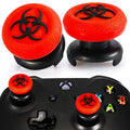X/S Xbox Sets Cover Grip Thumbstick & Texture One Red) Rubber Series Controller(BioH Extender 2 3D Silicone Playrealm FPS for Xbox &
