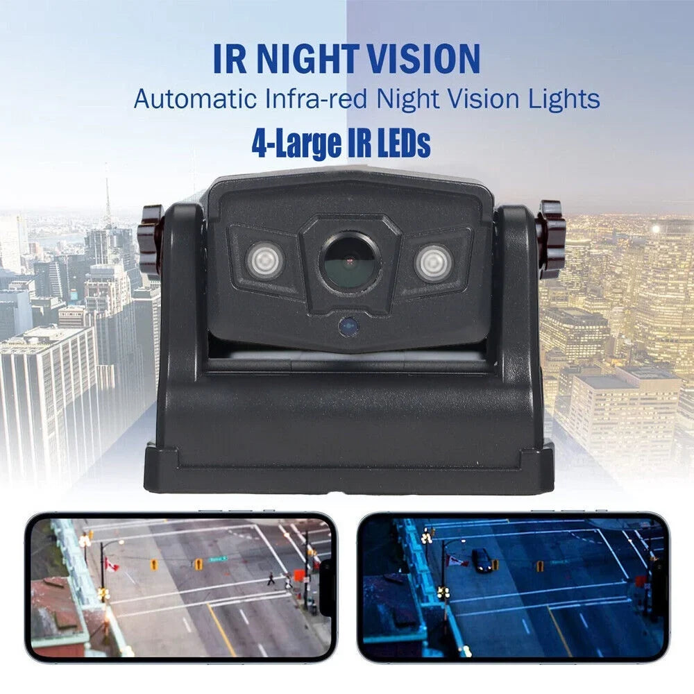 Camera, JahyShow View, Reliable Wireless WiFi 9600mAh Backup Front/Rear Battery Magnetic for
