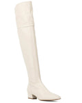 White Aquatalia Leather Sancia Weatherproof 10.5, Boots,
