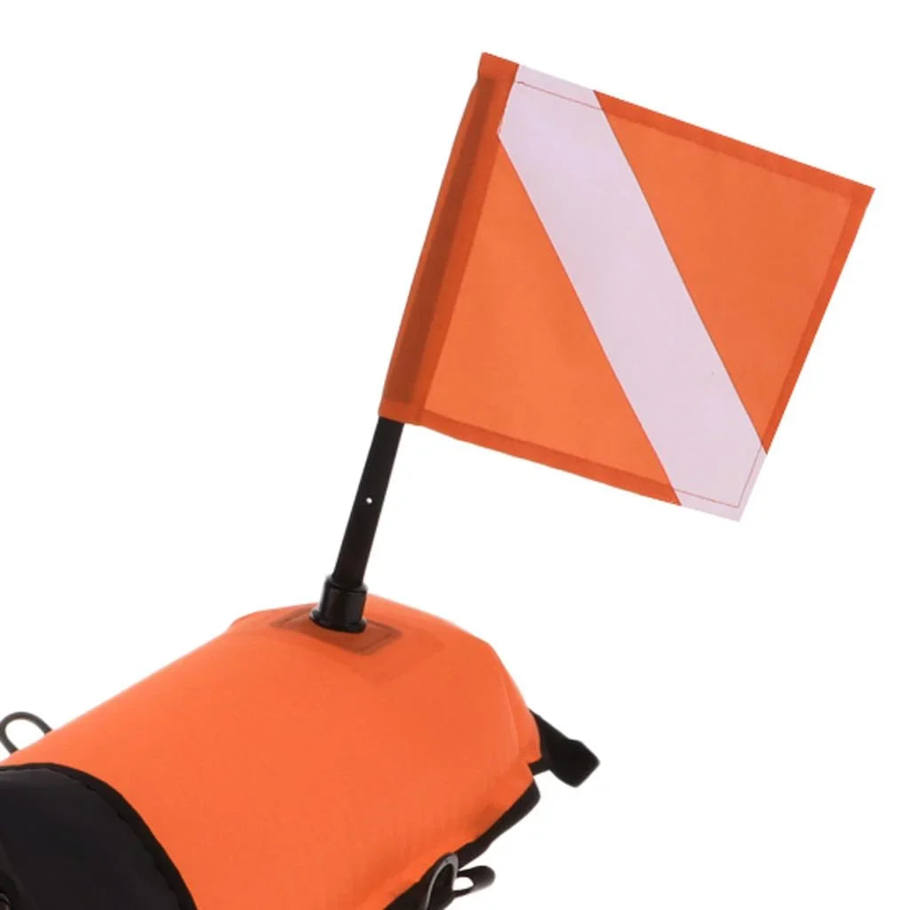 with Visible D-, Buoy High Inflator Scuba , Freediving Safety Float 20m Oral Flag, Diving Diver Snorkeling, Spearfishing,