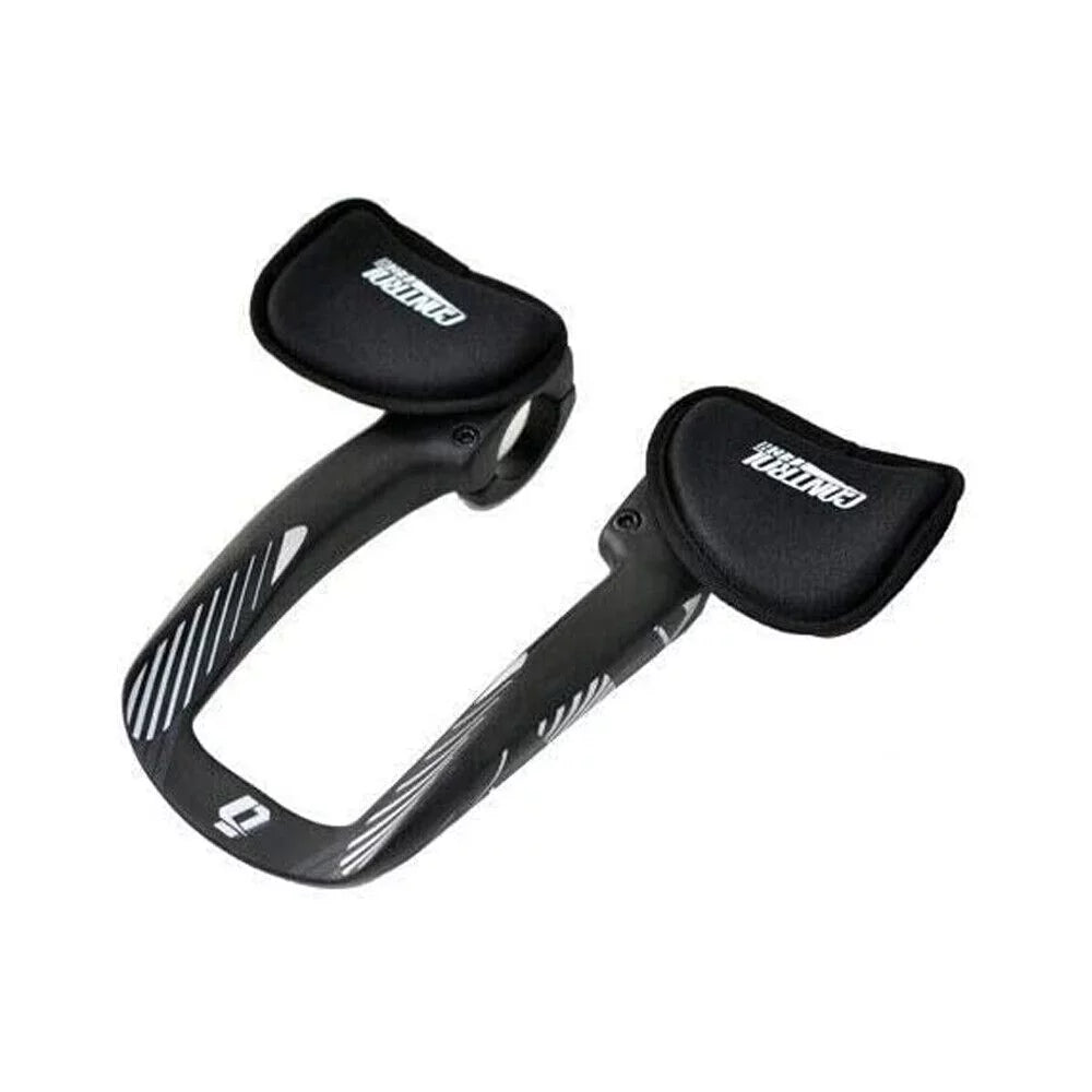 Deco TT Aerobar Controltech UD Time Trial/Triathlon Gray #WH1852 Impel Carbon Clip-on
