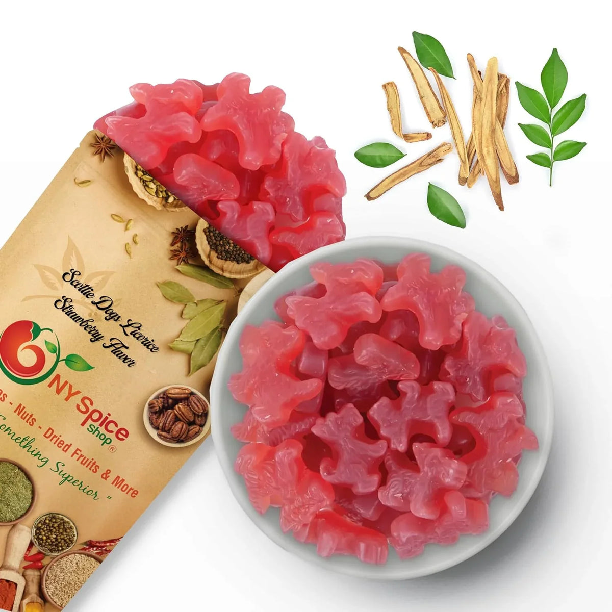 Sweet Bulk Fashioned Australian - Licorice Candy Pound - - Candy Strawberry Licorice - Old Lovers Liquorice For Licorice Candy Licorice Candy Dogs Red Scottie - Red 3