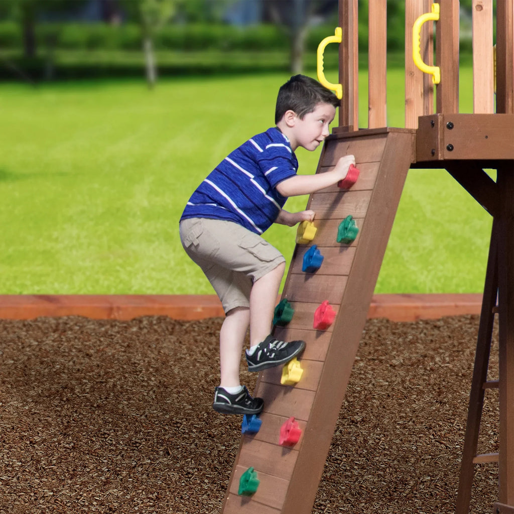 Swing Set Discovery Backyard Mount Triumph