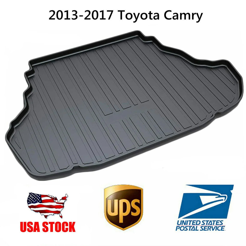 Carpets 2013-2017 Liner Clean for Mats Cargo Camry Easy Trunk to Toyota TPO