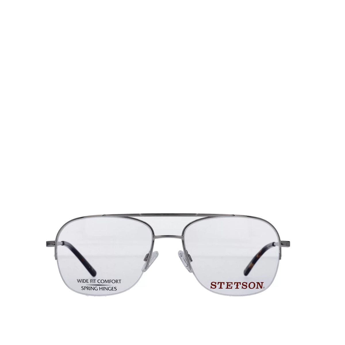 XL31, Gold, Square Men's 59-18-150, ST Eyeglasses, with Case Stetson