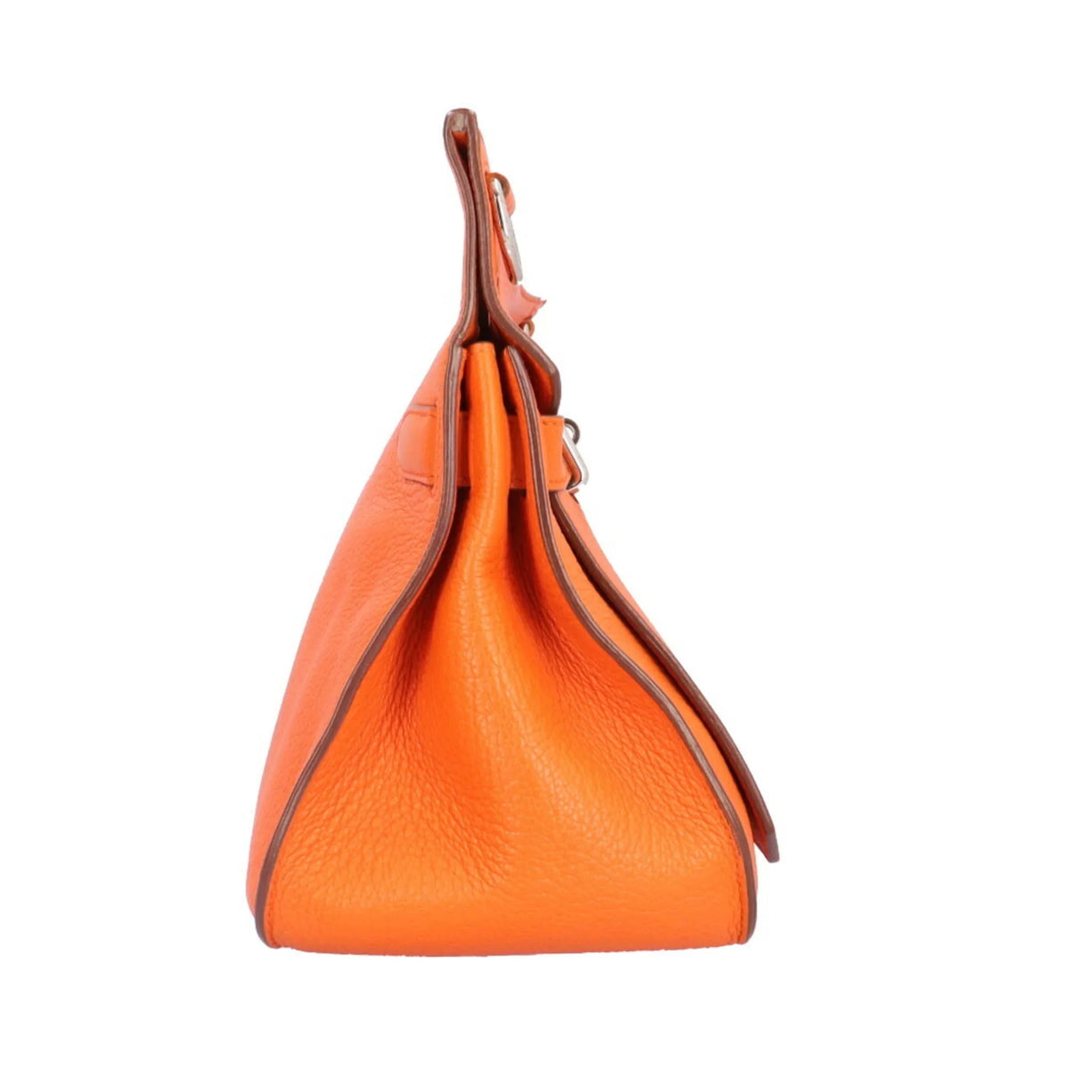 Hermes BRB10010000013133 Bag (Good) Pre-Owned HERMES Women's Shoulder Orange Clemence 34 Taurillon Gypsière