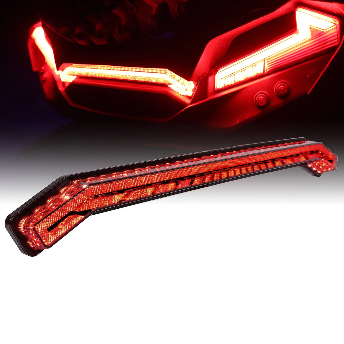 Brake Light XP Center 2020 2019 3rd Tail Smoked Design] RZR [DOT-Rated] for [Thunder Turbo Polaris UTV 2022 LED 2021 1000 - 1000 XP Sportsman