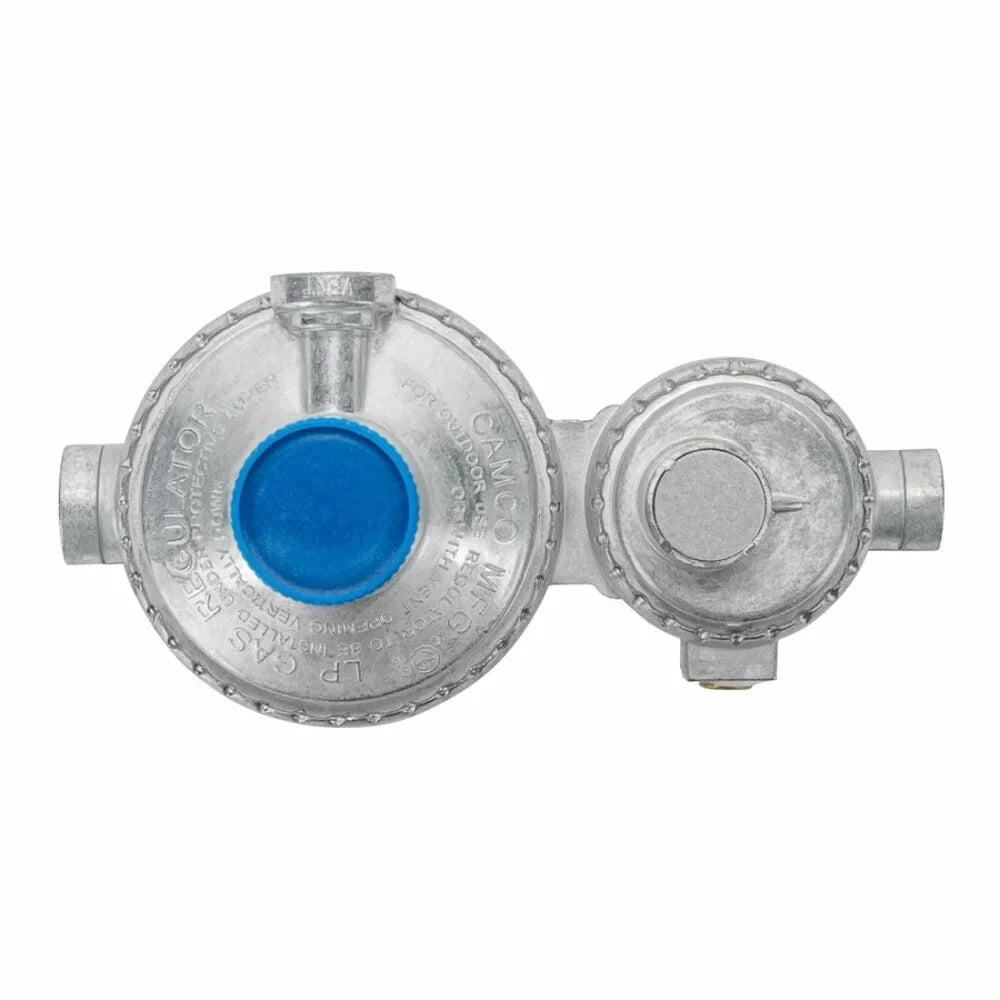 Two and 59323 Stage Propane Integral Second Horizontal First Feature Regulator Stages - Camco