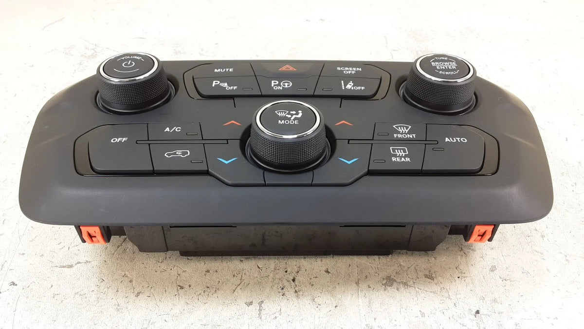 Control Temperature OEM Climate Renegade Jeep LKQ Panel (Good) Audio Radio 2022 2021 Pre-Owned