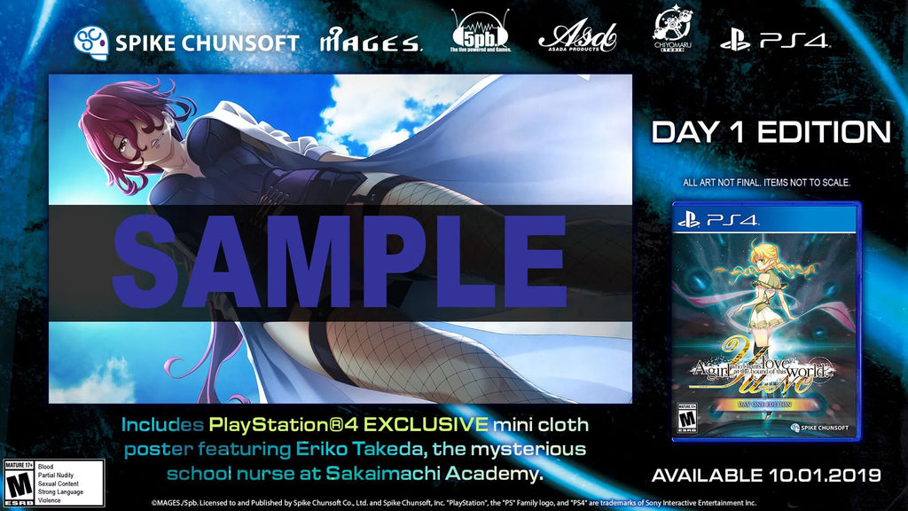 who of PlayStation Chunsoft, world. chants A this Day the 4, 1 Edition, at bound girl Spike love YU-NO: 811800030124