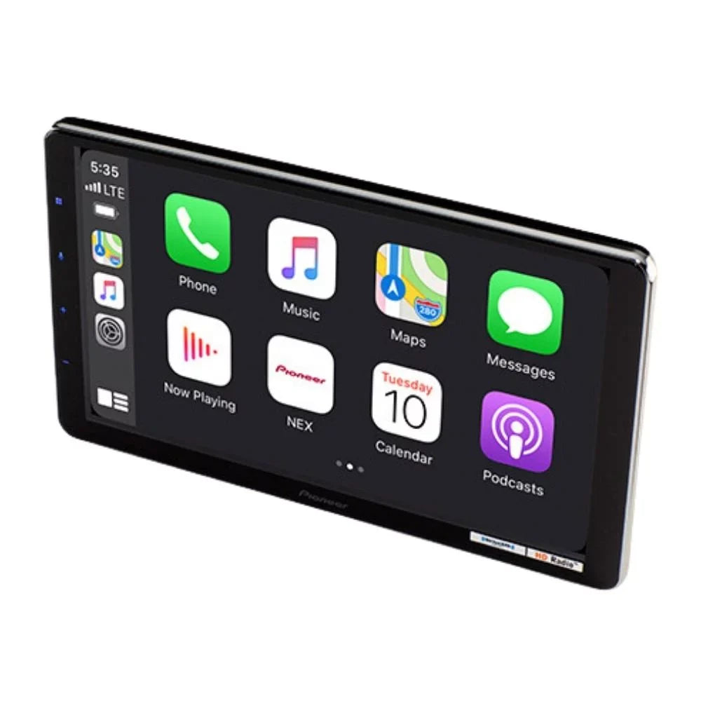 with Camera 10.1" Plate Pioneer Receiver Digital New Multimedia DMH-WT86NEX License