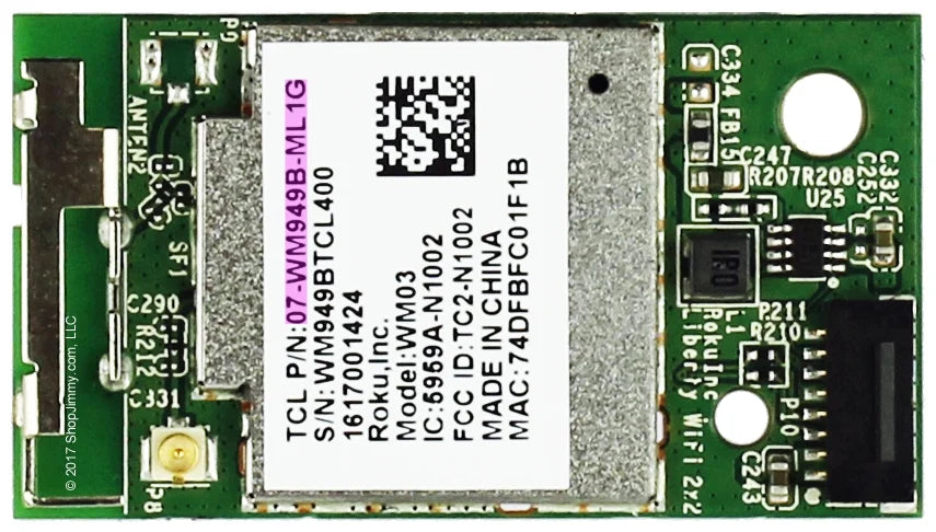 TCL Wi-Fi Board Wifi Internet Wireless 07-WM949B-ML1G