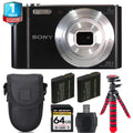 '+ -64GB Kit Battery Yr Cyber-shot DSC-W810 Camera Digital 1 + Warranty +Tripod Extra