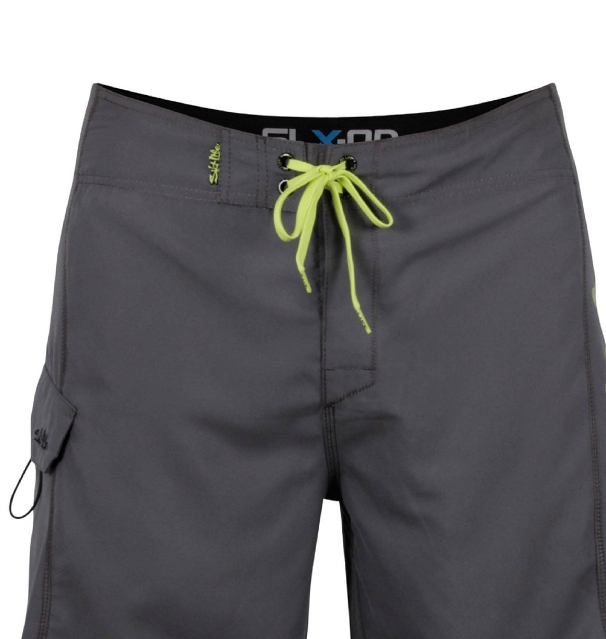 Aqua 32 Bomberz Men's Shorts Stealth Life Gray Salt dimension