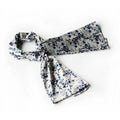 Blossom Natural Chinese Noble Plum Elegant design Blancho Scarf/Wrap/ShawlSmall Silky BRA-SCA01036-S Soft White