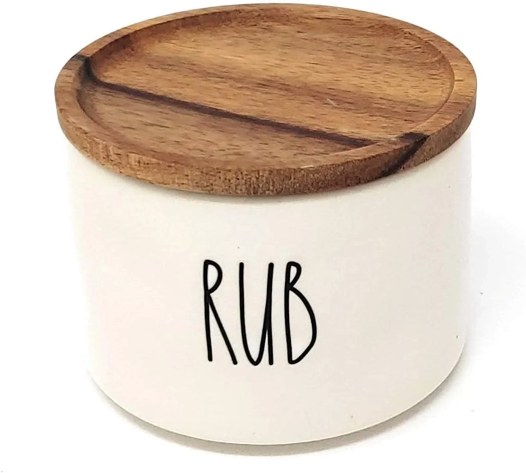 Canister SPICE, Rae Set Dunn BBQ, RUB