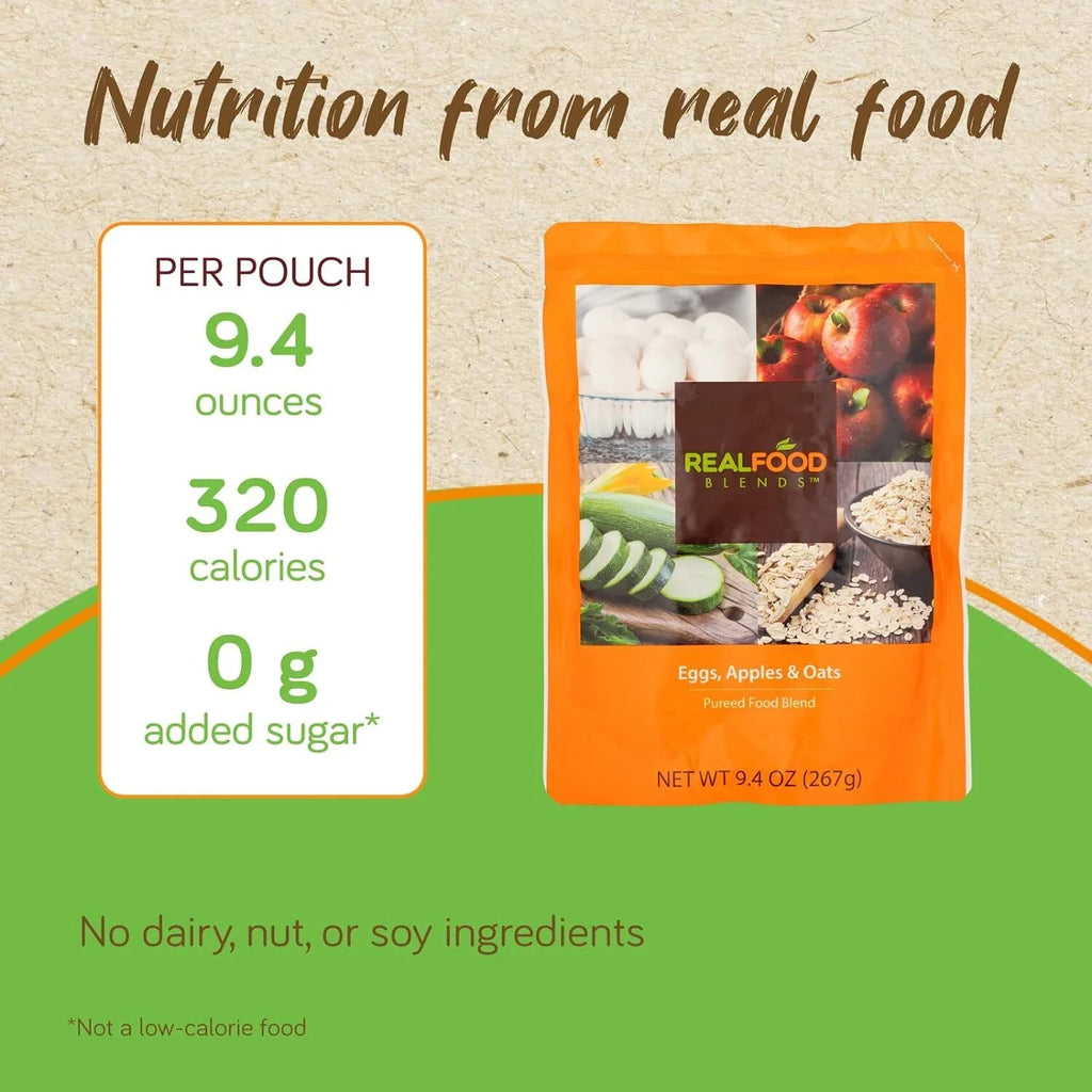 Variety Pouch Fed - (Pack for of Food Real - Blends People Pack Oz Tube 9.4 - Meals 12)
