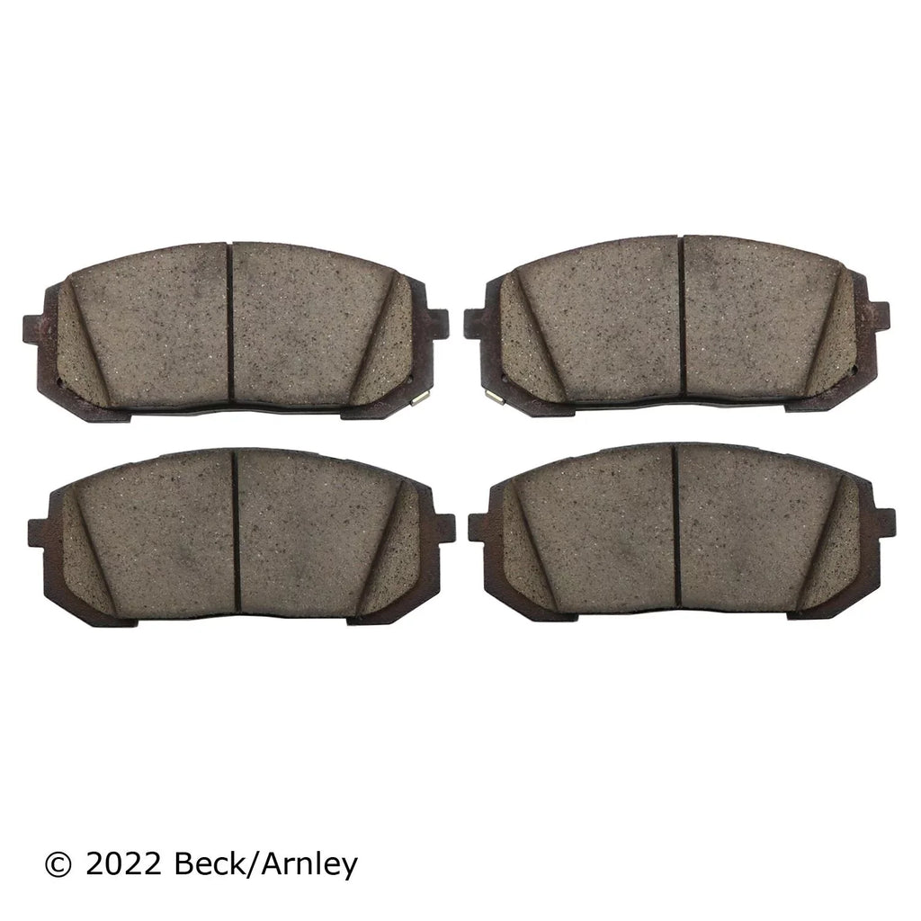 0892125 Beck/Arnley Pads Brake Premium Brand