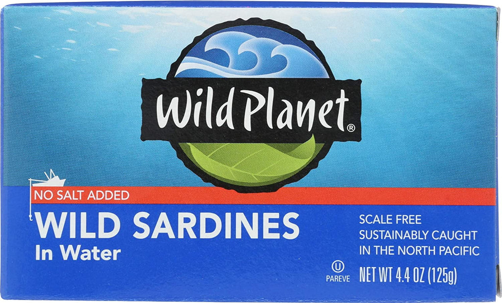 Planet - Sardines Of 4.375 12 - liquid Wild In Oz. Case