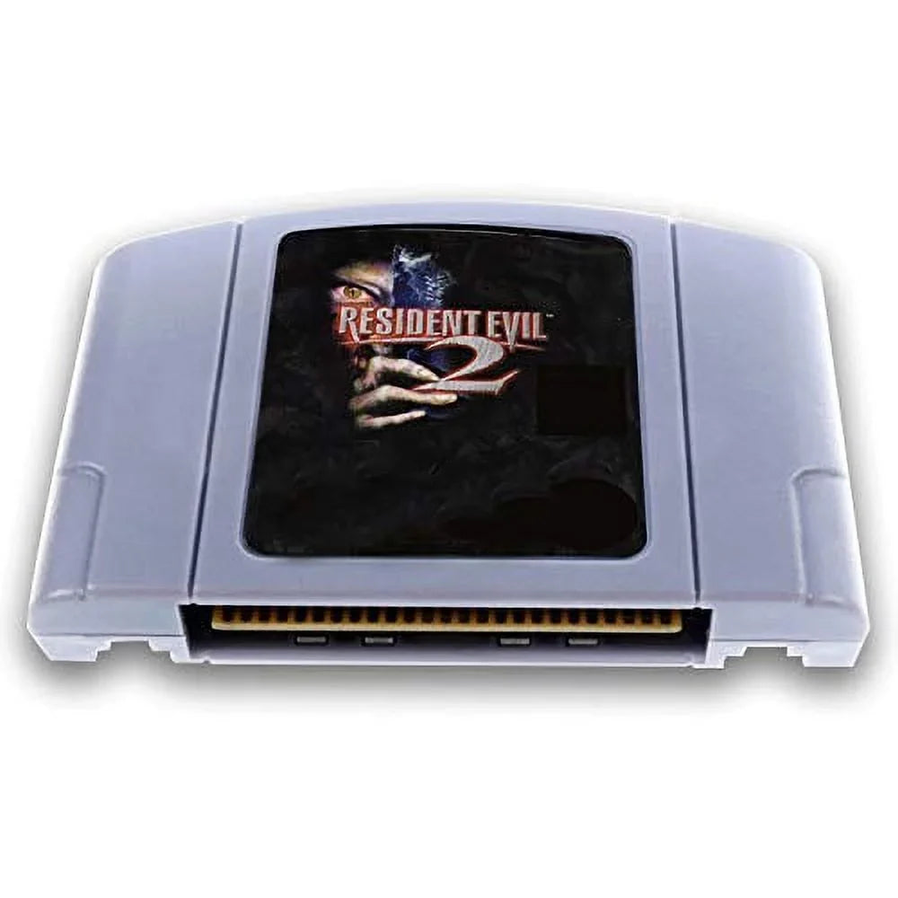 2 Console Resident Game BrotheWiz Cartridge Evil USA Nintendo for Version English 64 bit N64 Game Language Video