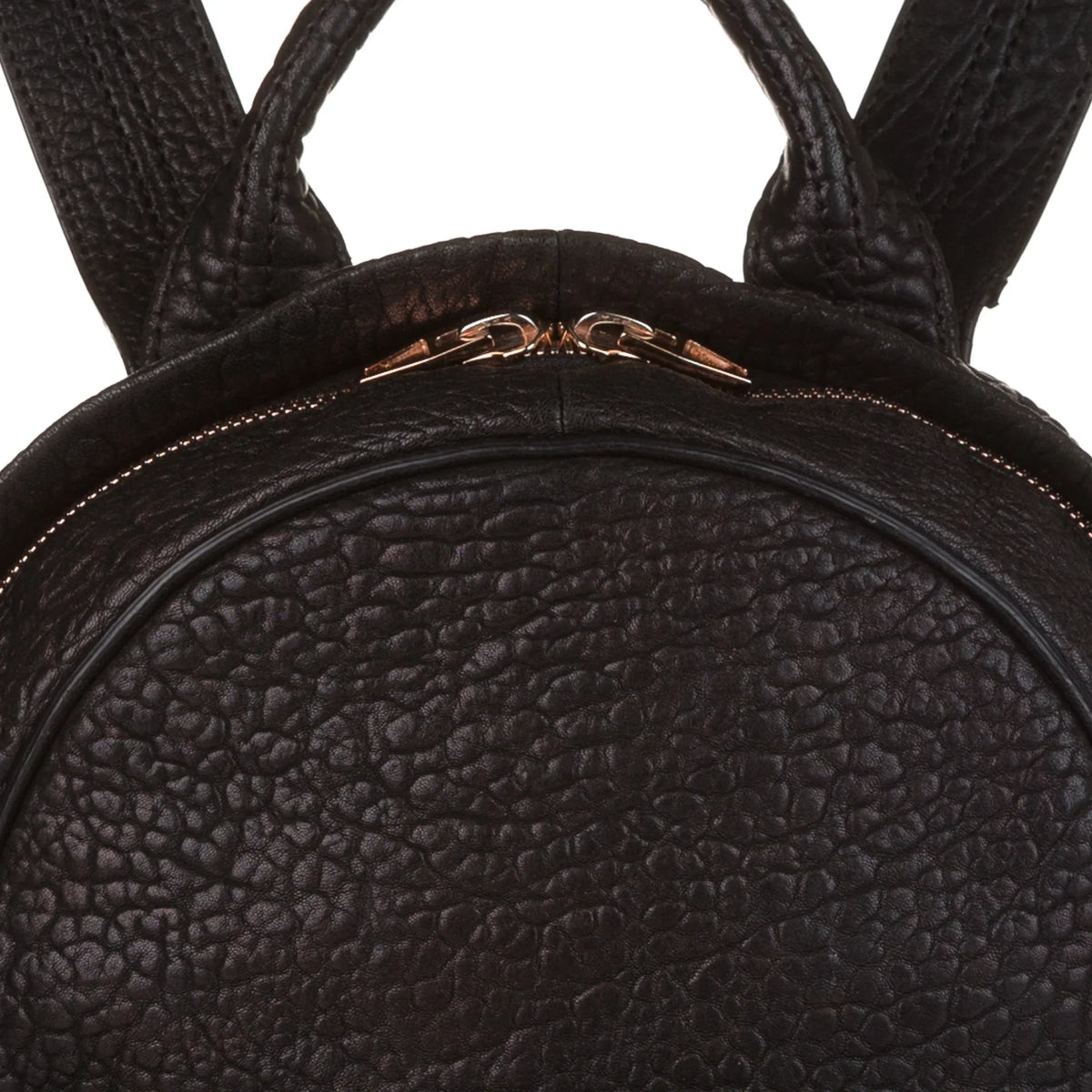 Pre-Owned Wang Black Authenticated Backpack Leather Calf (Good) Unisex Alexander Dumbo