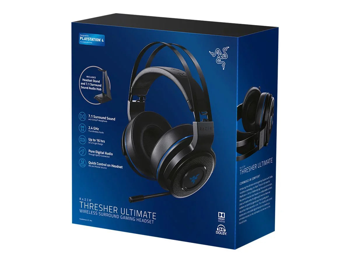 '- GHz - noise - dimension Headset - wireless channel Thresher 2.4 - - Ultimate Razer isolating full 7.1