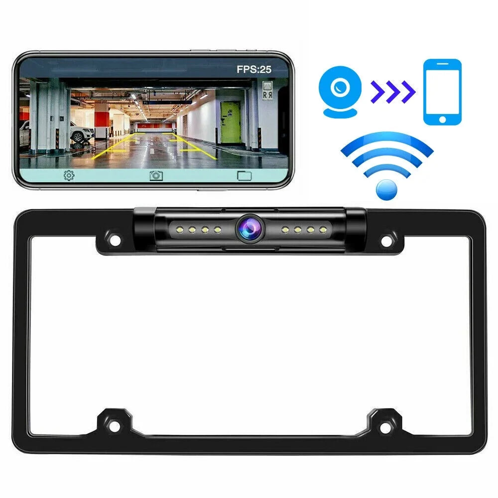Night High Clear IP68 - Vision Rear Waterproof Backup View Onemayship Camera - Definition Images - Universal - Fit