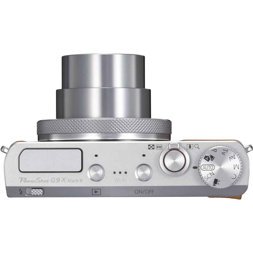 32GB + Kit - G9 Camera II EXT Flash BAT Digital PowerShot Mark 20.1MP Canon + X