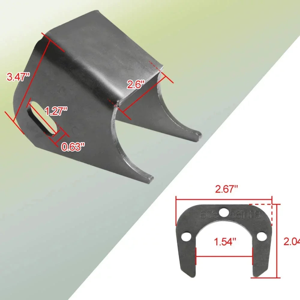 Bracket Jeep Control for Brackets MJ TJ Front Lower ZJ XJ Arm Side Mount NIXFACE 84-06 Axle