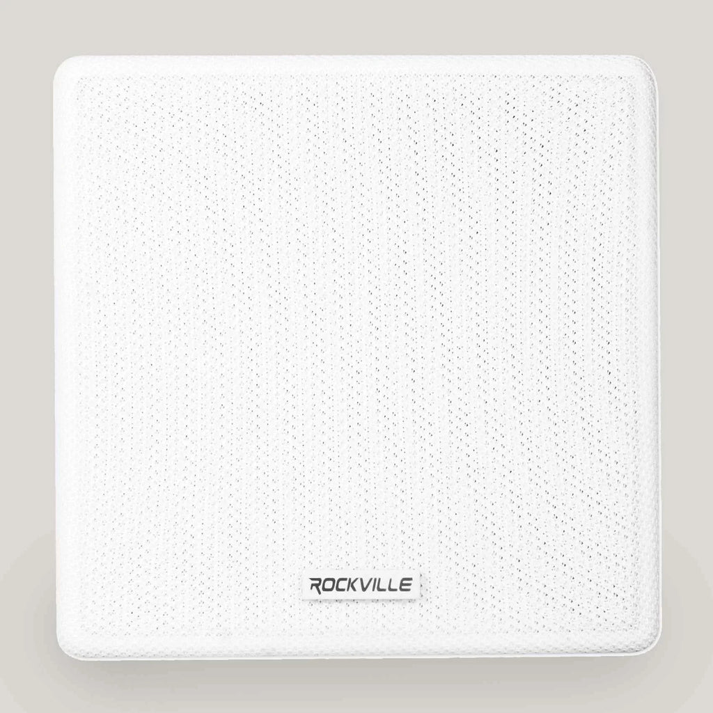 Cube Speakers White JBL 3.5" Commercial Restaurant/Bar/Cafe Amplifier+(8) for