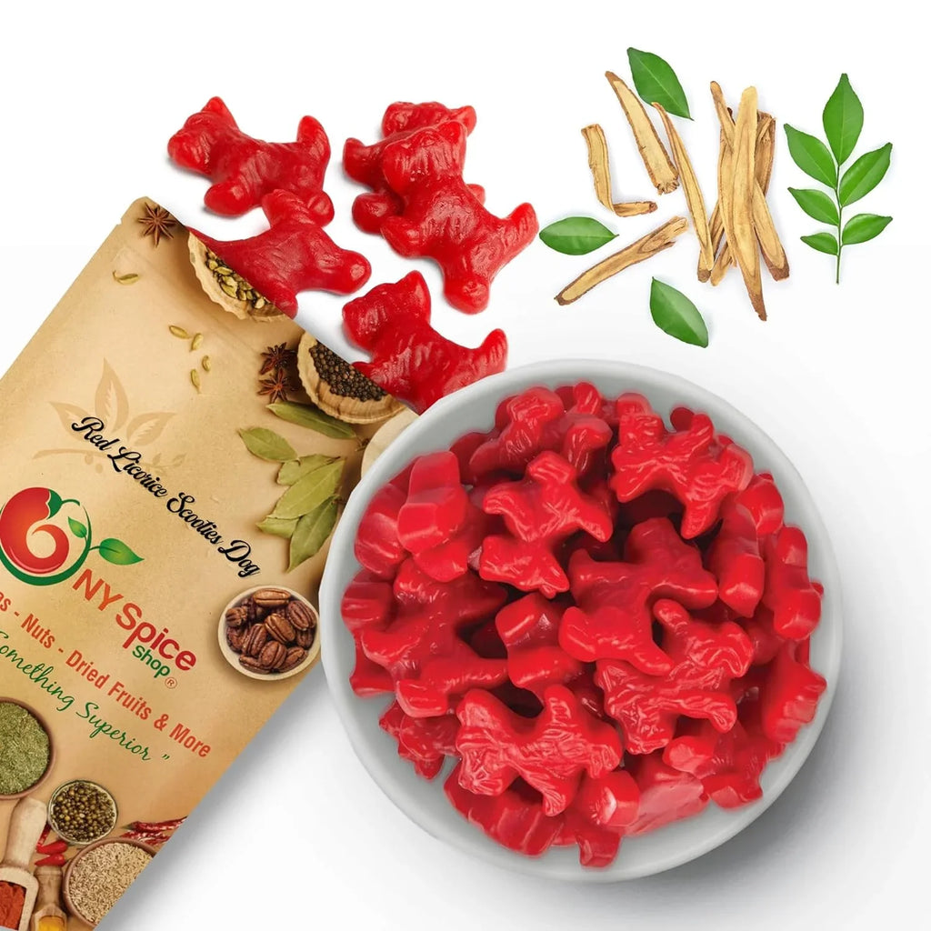 Pound Licorice - Candy - - 1 - Dogs Licorice Red Candy - Australian Bulk Candy Liquorice Strawberry Scottie Red Licorice Licorice