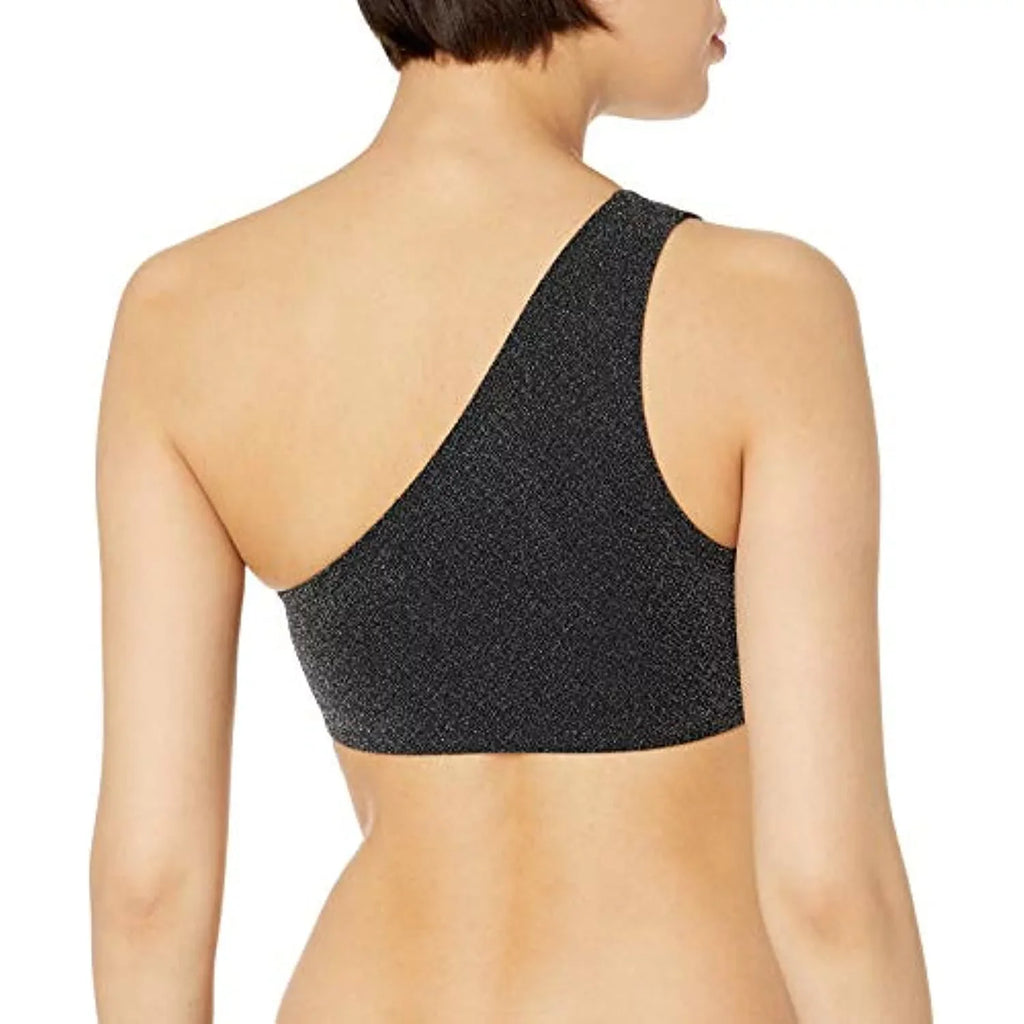 Bikini dimension Shoulder Standard One $118 M Brook Ramy Women's Top Black Tasha NWOT